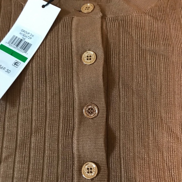 Calvin Klein button up sweater - Picture 2 of 8